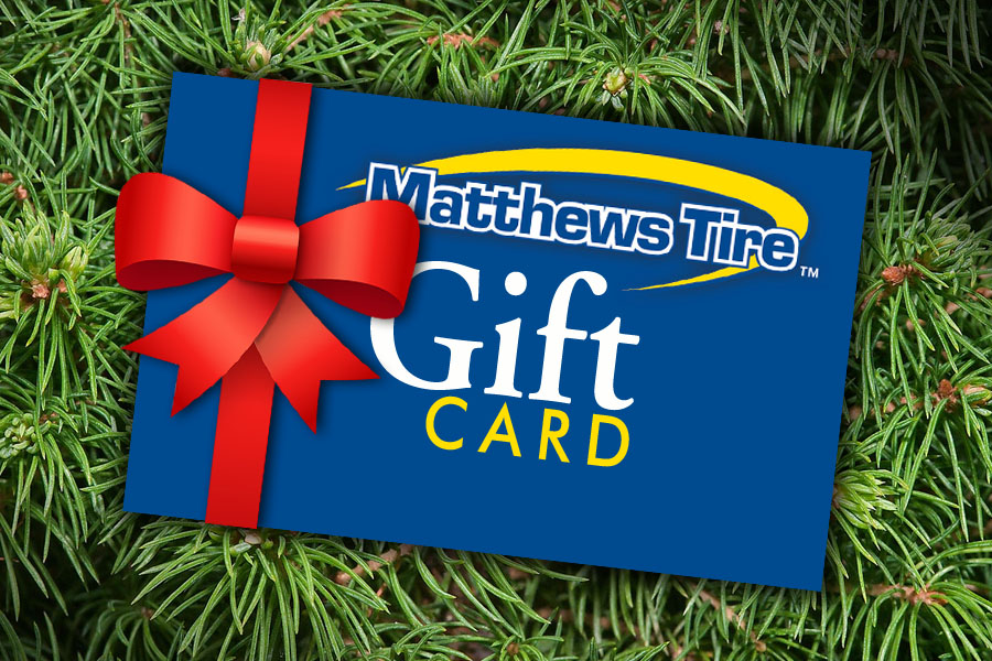 matthews tire winter gift cards