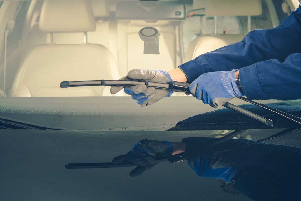technician-changing-windshield-wipers