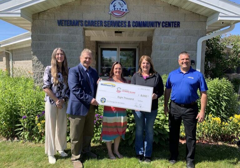 matthews-tire-donating-8000-check-to-wisconsin-veteran-village-association